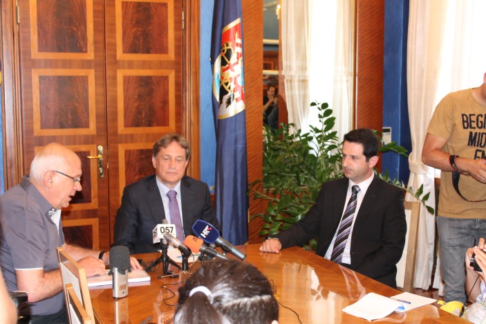 Gradonačelnik Božidar Kalmeta službeno preuzeo vlast