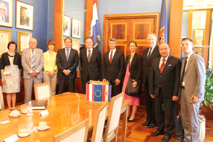 Gradonačelnik Božidar Kalmeta primio izaslanstvo Republike Austrije