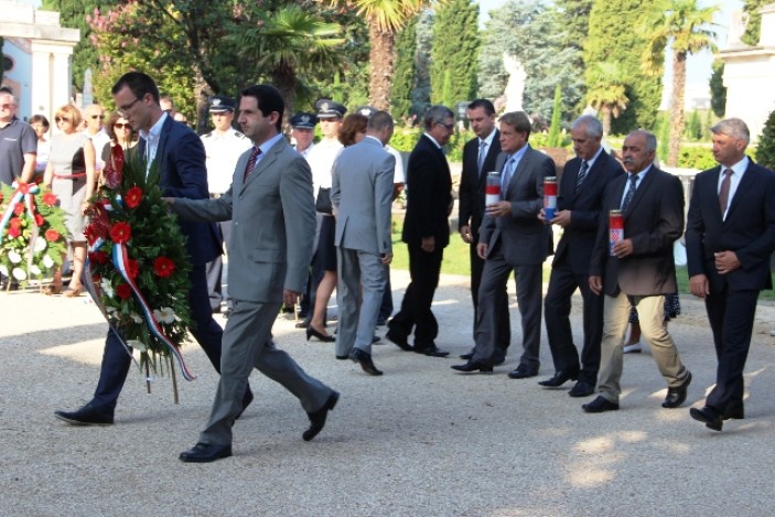 Počast poginulima za slobodu Hrvatske