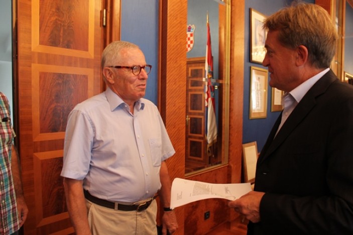 Gradonačelnik primio oftalmologa  dr. Klausa Petera Boergena