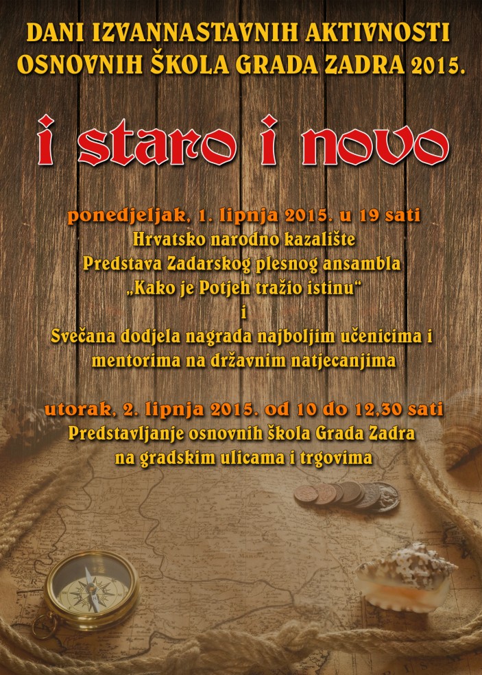 Dani izvannastavnih aktivnosti osnovnih škola Grada Zadra
