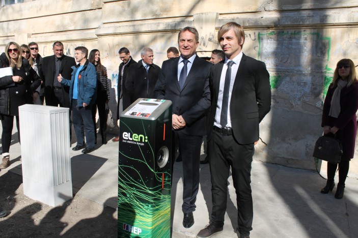 Otvorena prva ELEN punionica u vozila na električni pogon u Zadru