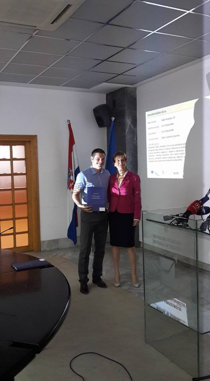 Odobrena sredstva za realizaciju projekta "InZad inkubator 2.0"