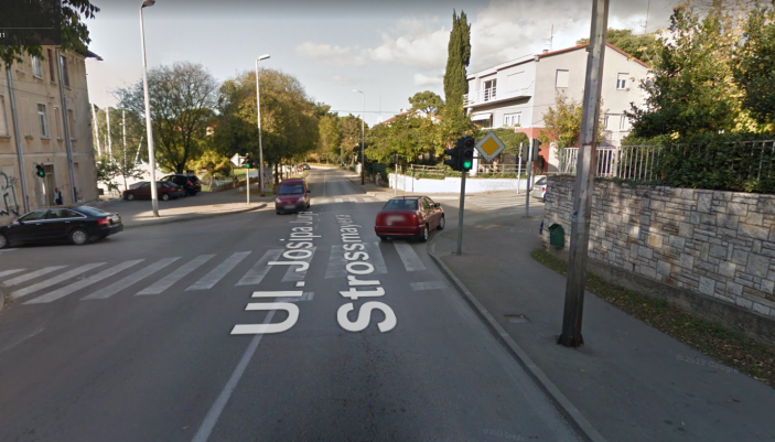 Radovi na rekonstrukciji raskrižja Strossmayerove i Mažuranićeve ulice