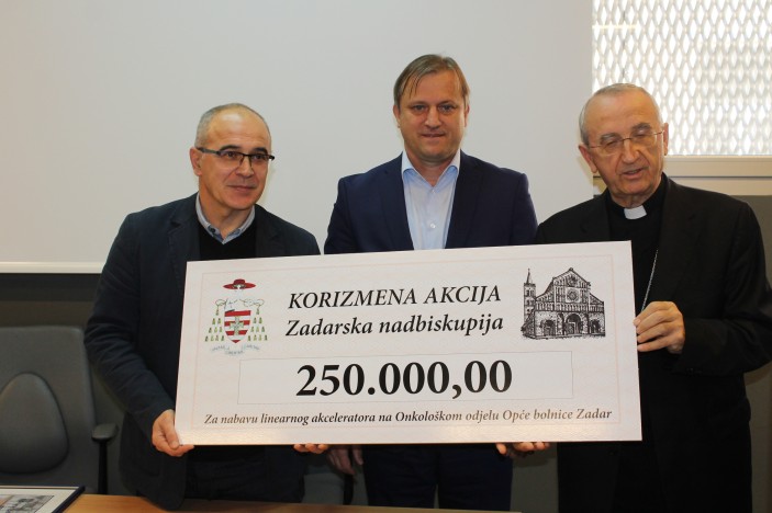 Donacija za kupnju aparata za zračenje