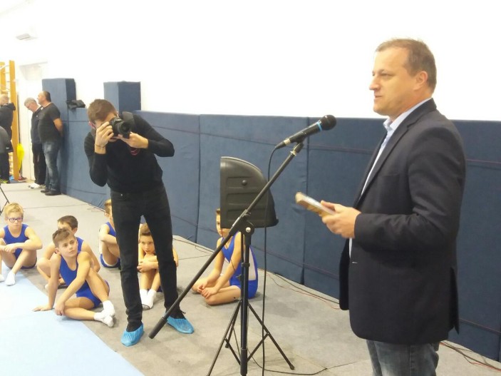 Gradonačelnik Dukić otvorio novu gimnastičku dvoranu na Višnjiku