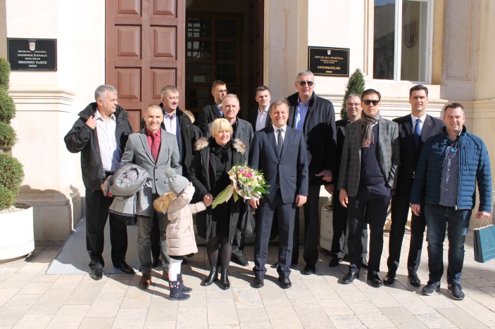 Prijem za sudionike košarkaškog Kupa "Krešimir Ćosić"