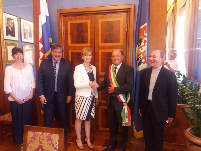 Prijem za izaslanstvo talijanskog Grada i Župe Turija