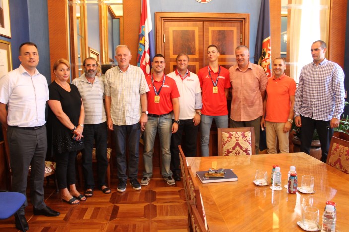 Gradonačelnik Dukić čestitao prvacima Europe, Duji Brali i Stipi Kulišu