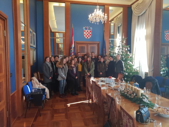 Prijem učeničkih zadruga osnovnih škola Grada Zadra