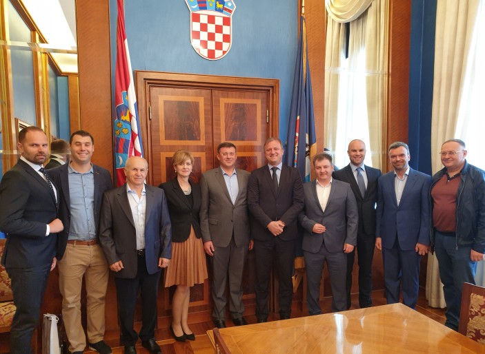 Delegacija iz Brovarya u Zadru