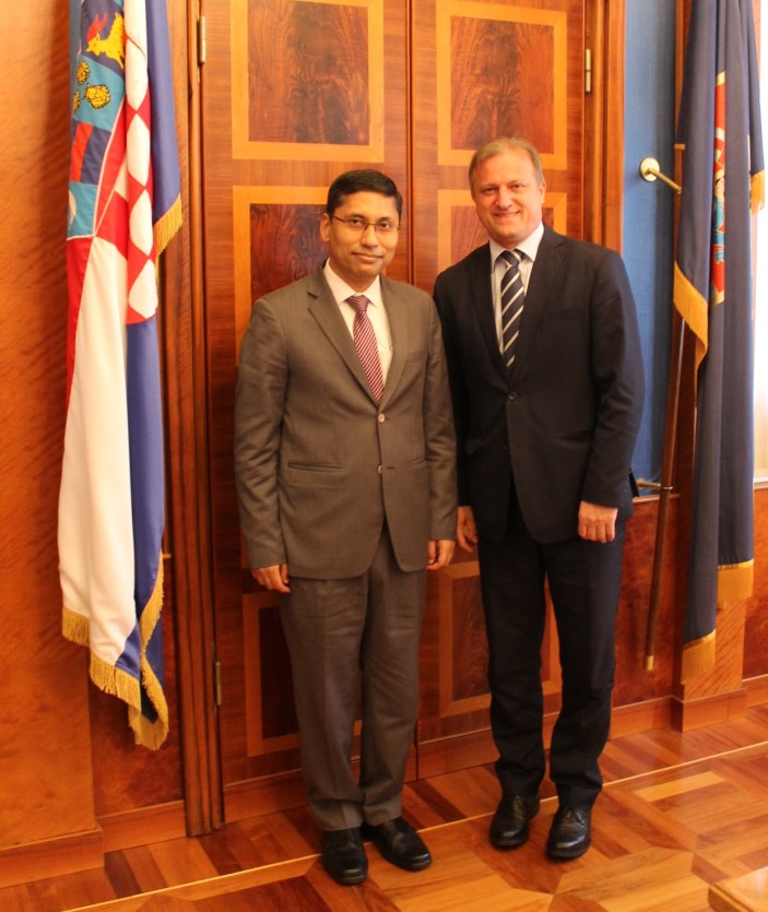 Indijski veleposlanik u Zadru