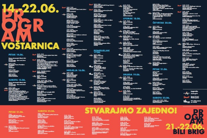 Flash mobom na Narodnom trgu najavljen je službeni program festivala!