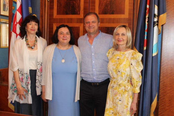 Nastupni posjet NJ. E. Jūratė Raguckienė, veleposlanice Republike Litve Gradu Zadru