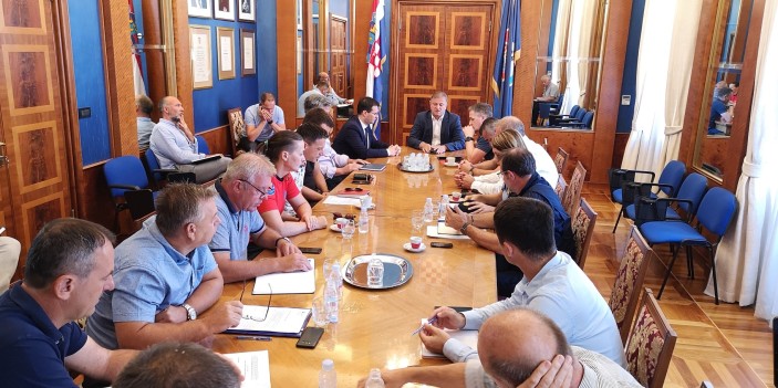 Sastanak Stožera Civilne zaštite Grada Zadra