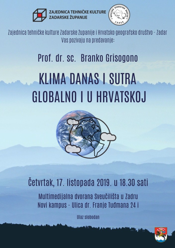 Klima danas i sutra – globalno i u Hrvatskoj