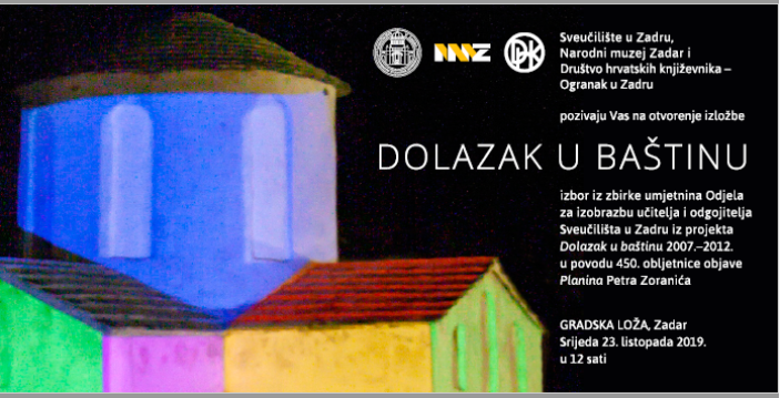 Izložba "Dolazak u baštinu"