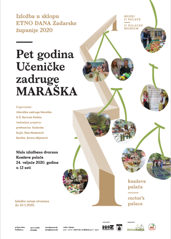 Otvorenje izložbe "Pet godina Učeničke zadruge MARAŠKA"