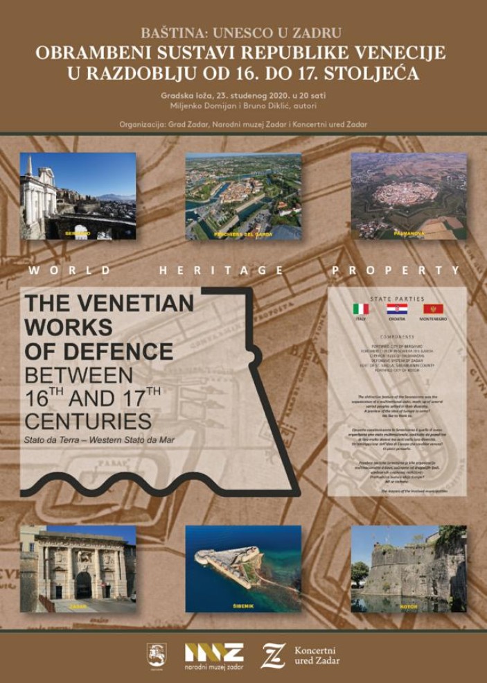 Večeras u Kneževoj palači predavanja o obrambenim sustavima Republike Venecije u razdoblju od 16. do 17. stoljeća, a zatim u Loži izložba!