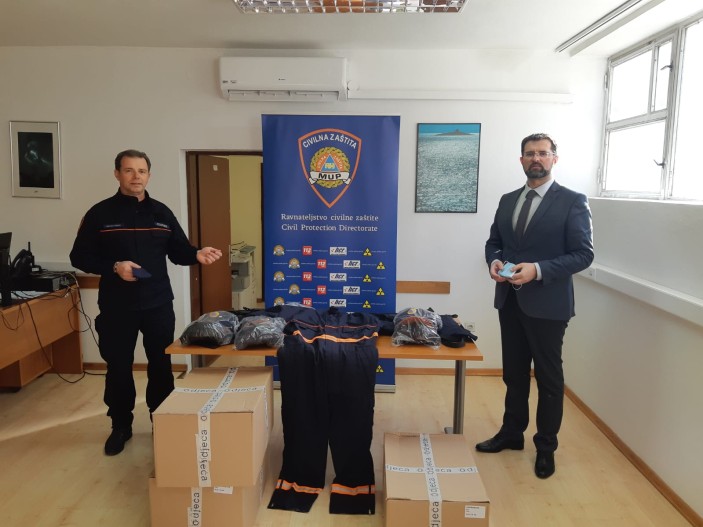 Donacija Ravnateljstva civilne zaštite