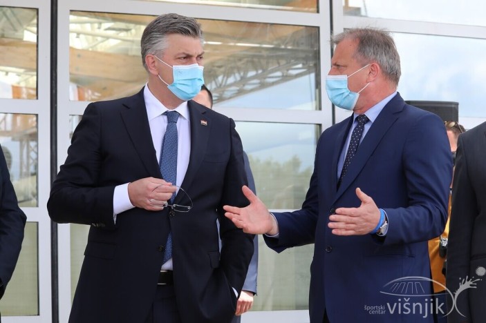 Predsjednik Vlade RH Plenković podržao projekt izgradnje olimpijskog bazena na Višnjiku