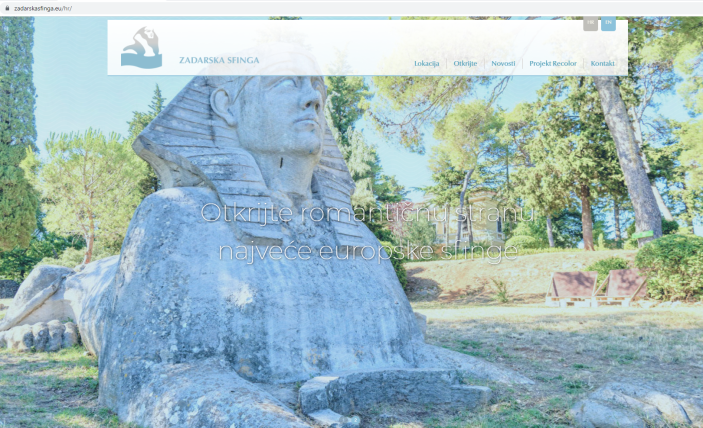 Zadarskasfinga.eu – mjesto na kojem od sad živi Sfinga