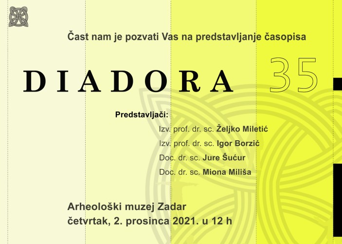 Predstavljanje časopisa „Diadora 35“