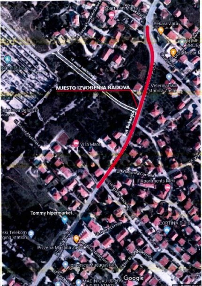 Započeli radovi na izgradnji prometnice i križanja ulica Jurja Križanića i Put Bokanjca