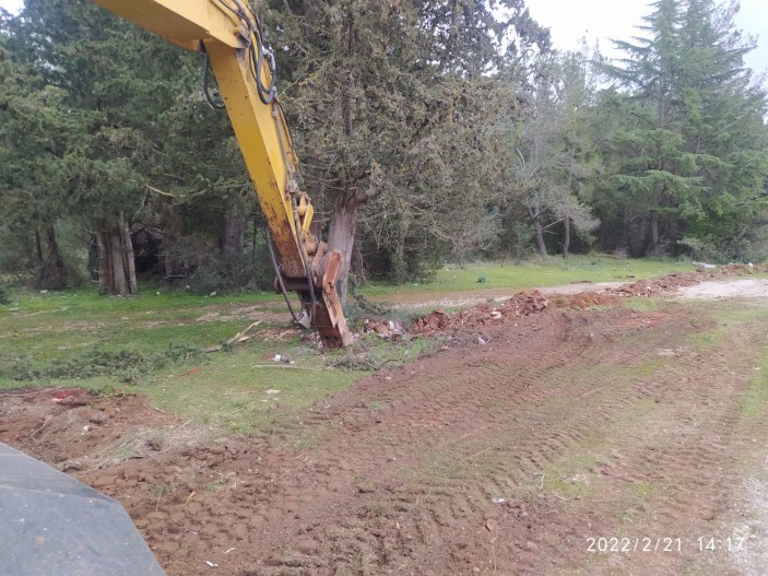 Radovi na Musapstanu- barijere za automobile