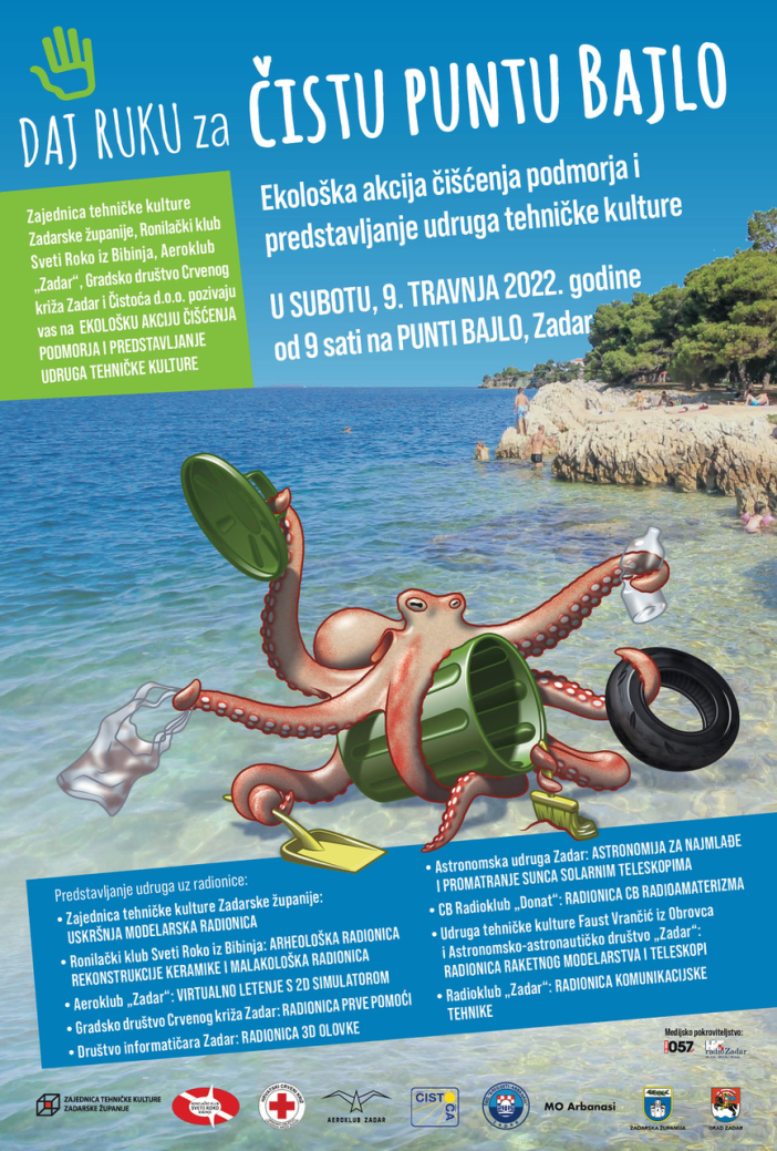 Ekološka akcija I Daj ruku za čistu Puntu Bajlo