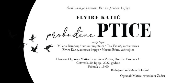 Elvira Katić: „Probuđene ptice“ I Promocija knjige