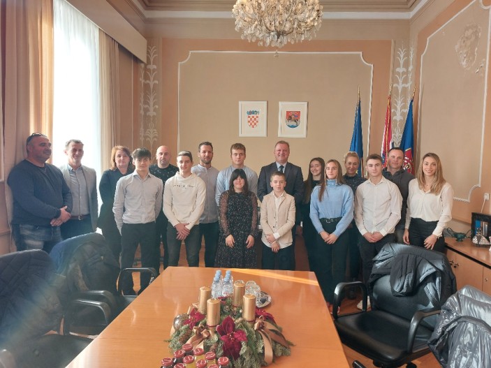 Gradonačelnik primio nagrađene sportaše