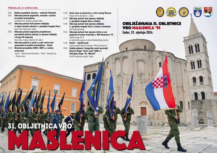 VRO Maslenica - 31 godina